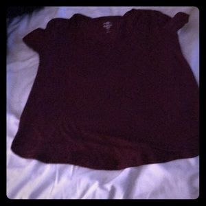 Maroon shirt